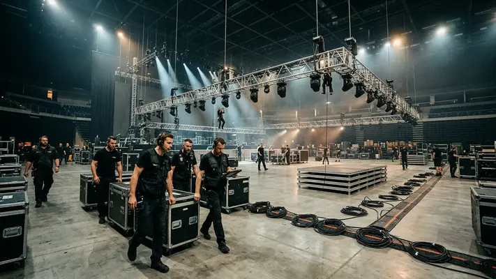 o que é logística de eventos